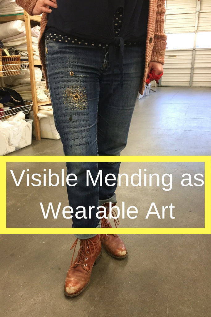 Visible Mending: Weak in the Knees – wrenbirdarts