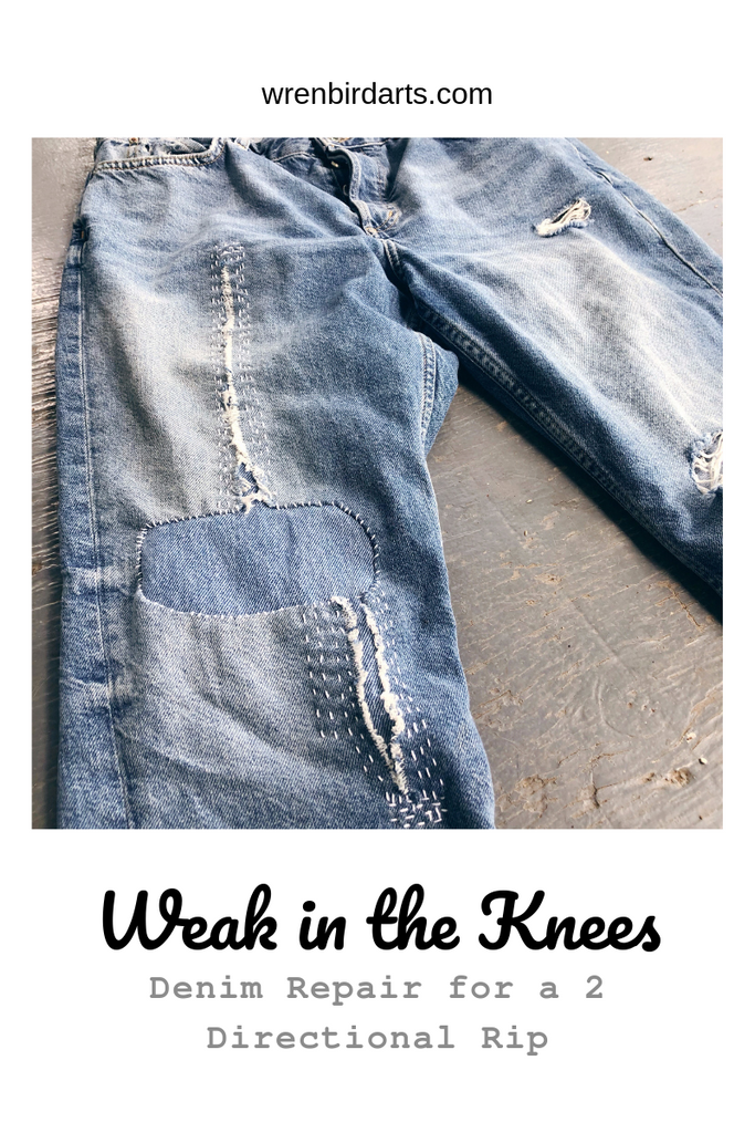 Visible Mending: Weak in the Knees