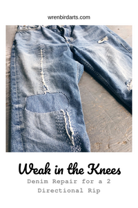 Visible Mending: Weak in the Knees