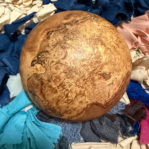 Wooden Darning Cap Disk