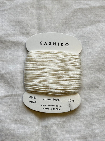 Sashiko Thread 20/6 (Thick) Assorted