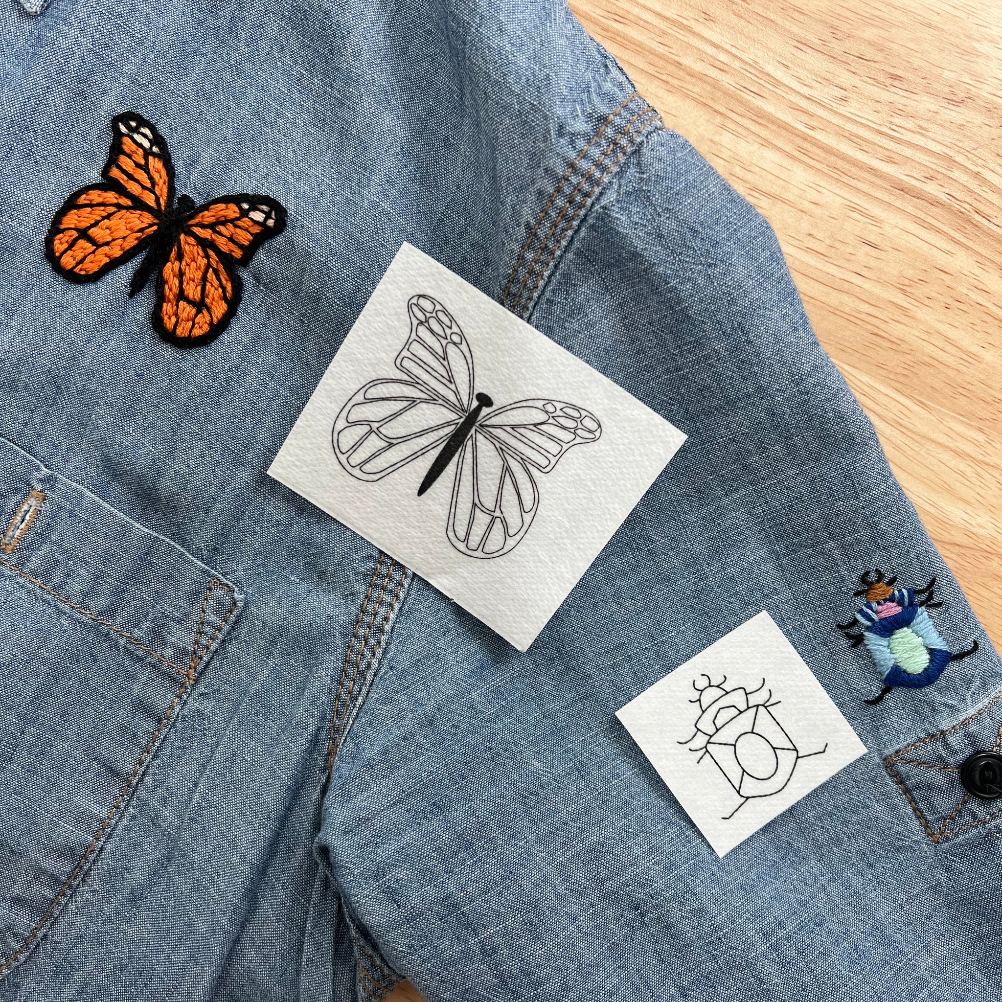Bugs Embroidery Transfers – wrenbirdarts